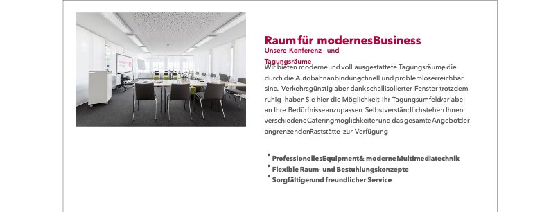 Frontend: Bild und Text
